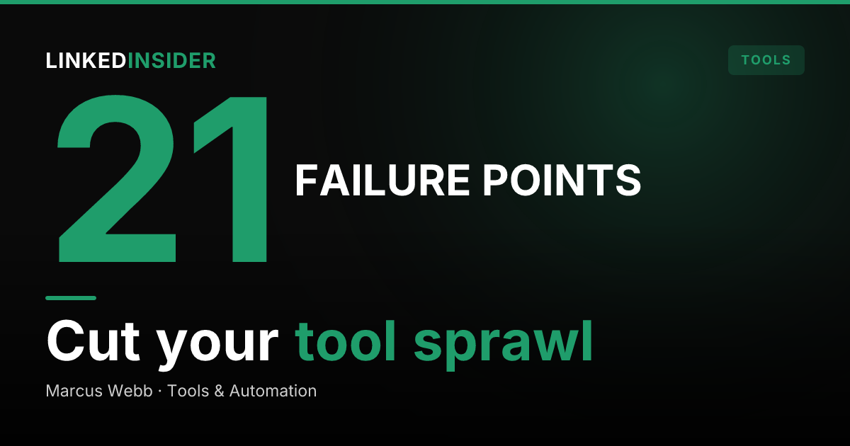 Too Many Outreach Tools? How Most B2B Stacks Collapse to Reachium + a CRM