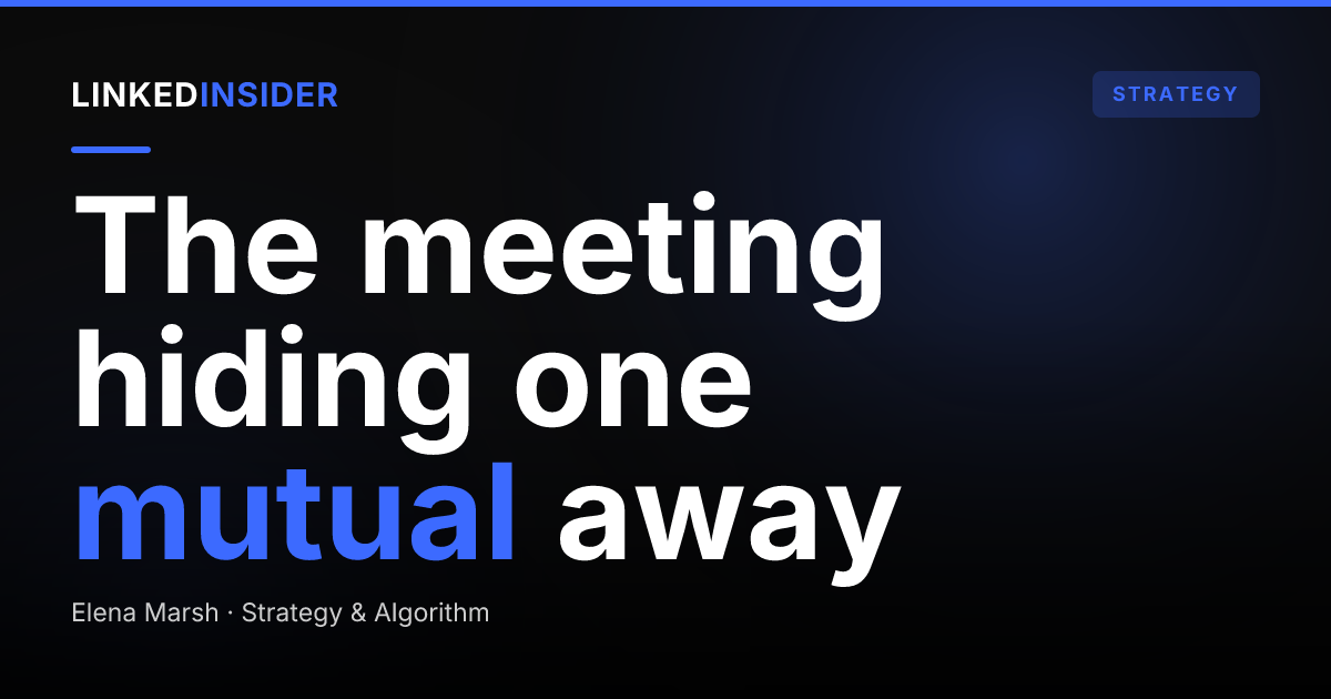 What Is a Warm Intro? Turning Second-Degree Connections Into Meetings