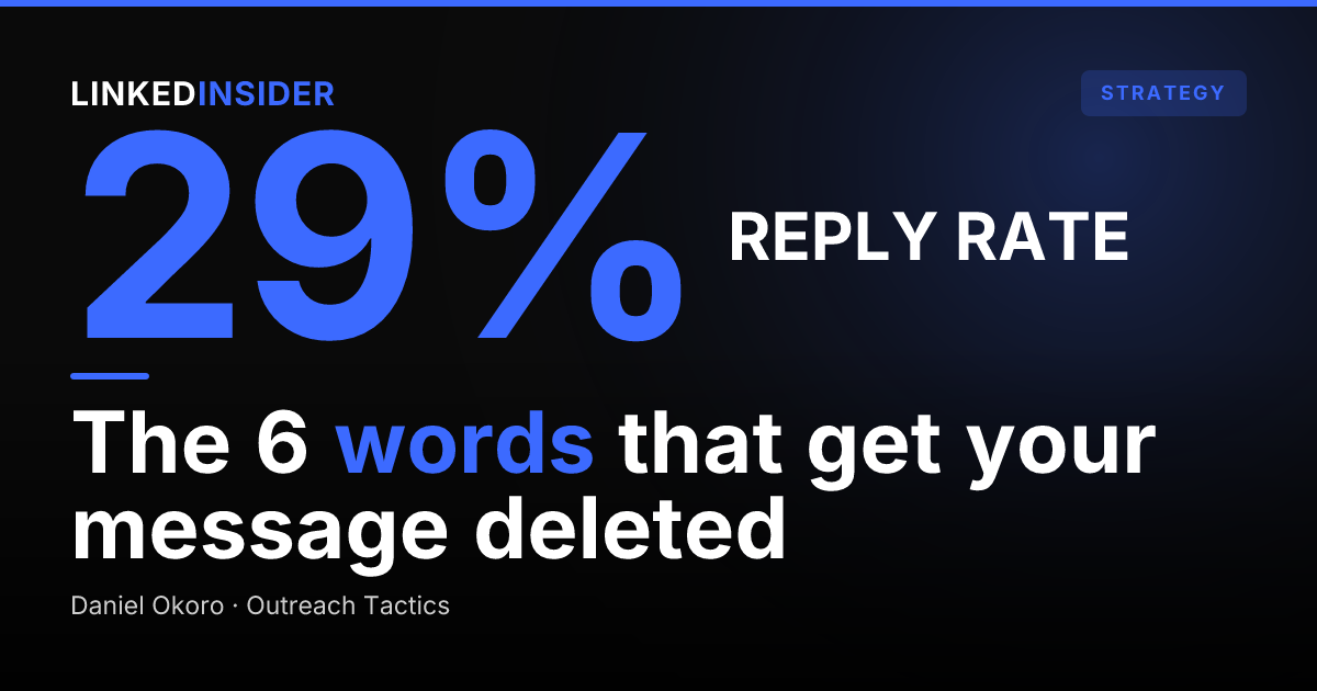 What a CTO Responds To on LinkedIn (and the 6 Words That Get You Blocked)