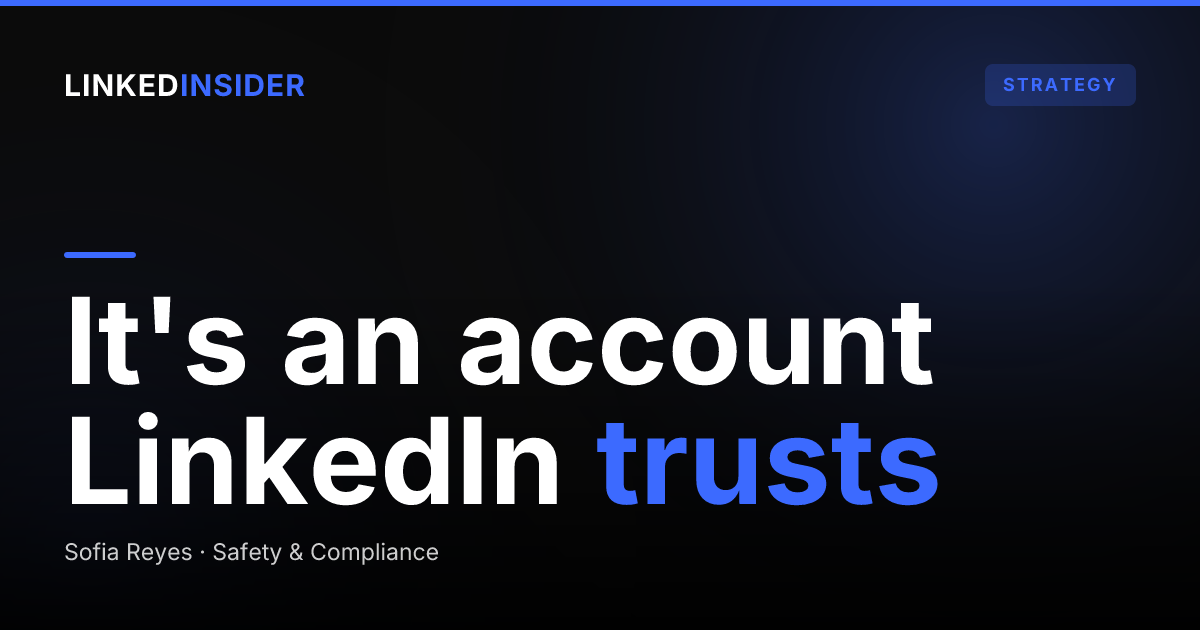 What Is a Warm LinkedIn Account, and Why Does It Matter?
