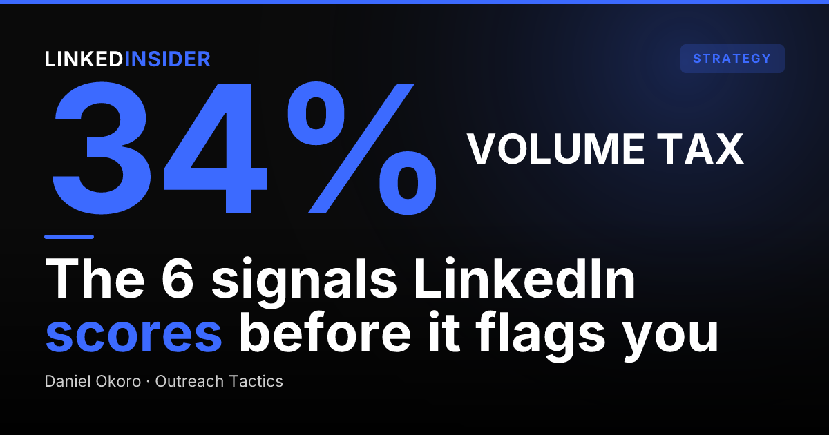 What Actually Triggers LinkedIn Spam Filters: The 6 Behavioral Signals Decoded